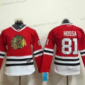 Naisten Chicago Blackhawks #81 Marian Hossa Punainen Paita