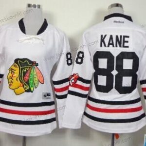 Naisten Chicago Blackhawks #88 Patrick Kane 2015 Talvi Klassinen Valkoinen Paita