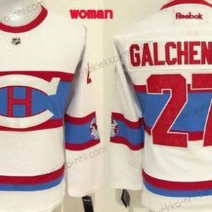 Naisten Montreal Canadiens #11 Brendan Gallagher Reebok Valkoinen 2016 Talvi Klassinen Premier Paita