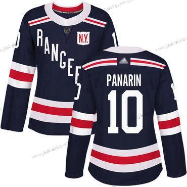 Naisten New York Rangers #10 Artemi Panarin Laivastonsininen Sininen Aito 2018 Talvi Klassinen Ommeltu Jääkiekko Paita