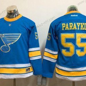 Naisten St. Louis Blues #55 Colton Parayko Sininen 2017 Talvi Klassinen Ommeltu NHL Paita