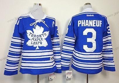 Naisten Toronto Maple Leafs #3 Dion Phaneuf 2014 Talvi Klassinen Sininen Paita