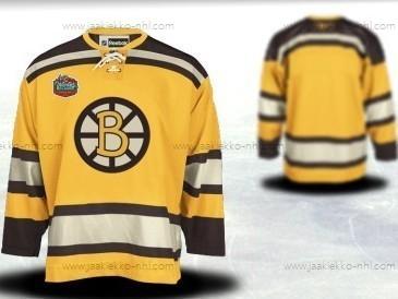 Nuoret Boston Bruins Mukautettu Keltainen Paita