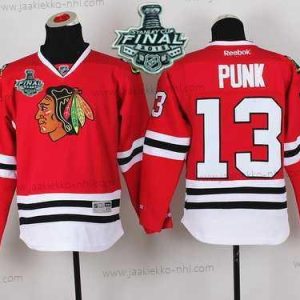 Nuoret Chicago Blackhawks #13 Cm Punk 2015 Stanley Cup Punainen Paita