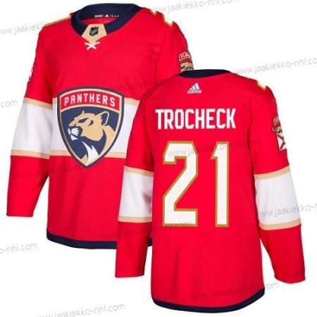 Nuoret Florida Panthers #21 Vincent Trocheck Punainen Kotiottelupaita Aito Ommeltu NHL Paita