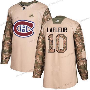 Nuoret Montreal Canadiens #10 Guy Lafleur Maastokuvio Aito 2017 Veterans Day Ommeltu NHL Paita