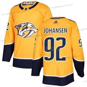 Nuoret Nashville Predators #92 Ryan Johansen Keltainen Kotiottelupaita Aito Ommeltu NHL Paita