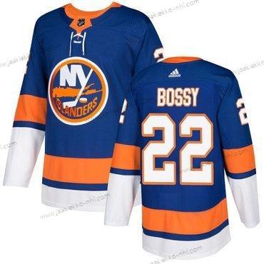 Nuoret New York Islanders #22 Mike Bossy Royal Sininen Kotiottelupaita Aito Ommeltu NHL Paita