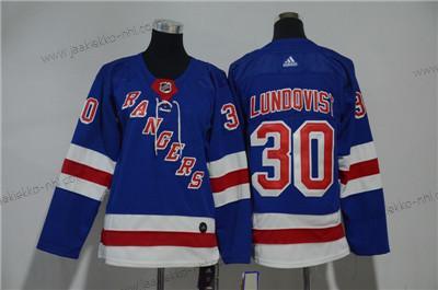 Nuoret New York Rangers #30 Henrik Lundqvist Sininen Paita