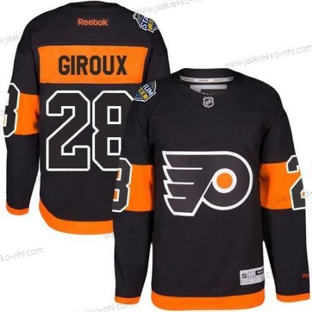 Nuoret Philadelphia Flyers #28 Claude Giroux Musta 2017 Stadium Series Ommeltu NHL Paita