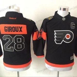 Nuoret Philadelphia Flyers 28 Claude Giroux Musta Reebok Paita