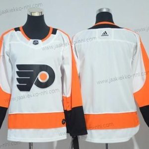 Nuoret Philadelphia Flyers Tyhjä Valkoinen Road Aito Ommeltu NHL Paita