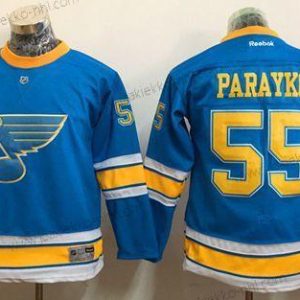 Nuoret St. Louis Blues #55 Colton Parayko Sininen 2017 Talvi Klassinen Ommeltu NHL Paita