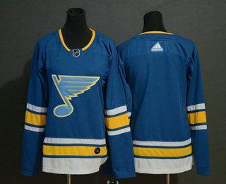 Nuoret St. Louis Blues Tyhjä Sininen Vaihtopaita Ommeltu NHL Paita