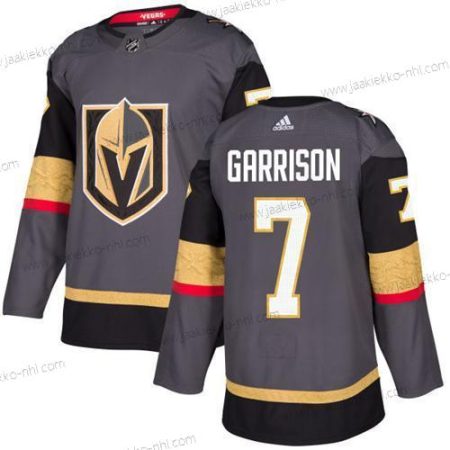 Nuoret Vegas Golden Knights #7 Jason Garrison Harmaa Kotiottelupaita Aito Ommeltu NHL Paita