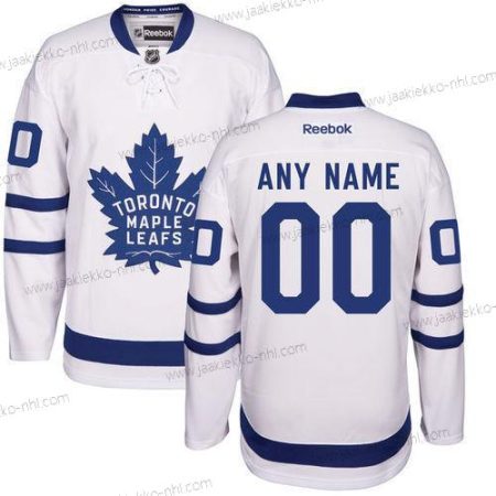 Toronto Maple Leafs Mukautettu Valkoinen Kolmas paita Ommeltu NHL 2016-17 Reebok Jääkiekko Paita